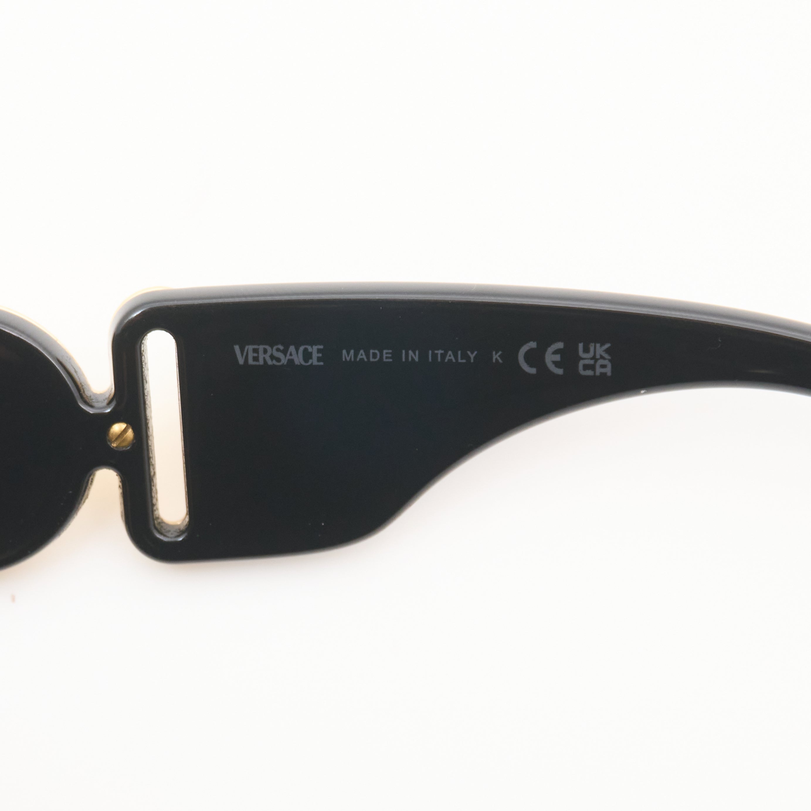 Versace Medusa Black Sunglasses